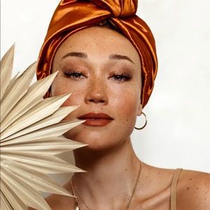 MAUVES Sienna Sun Satin Hair Wrap *New*